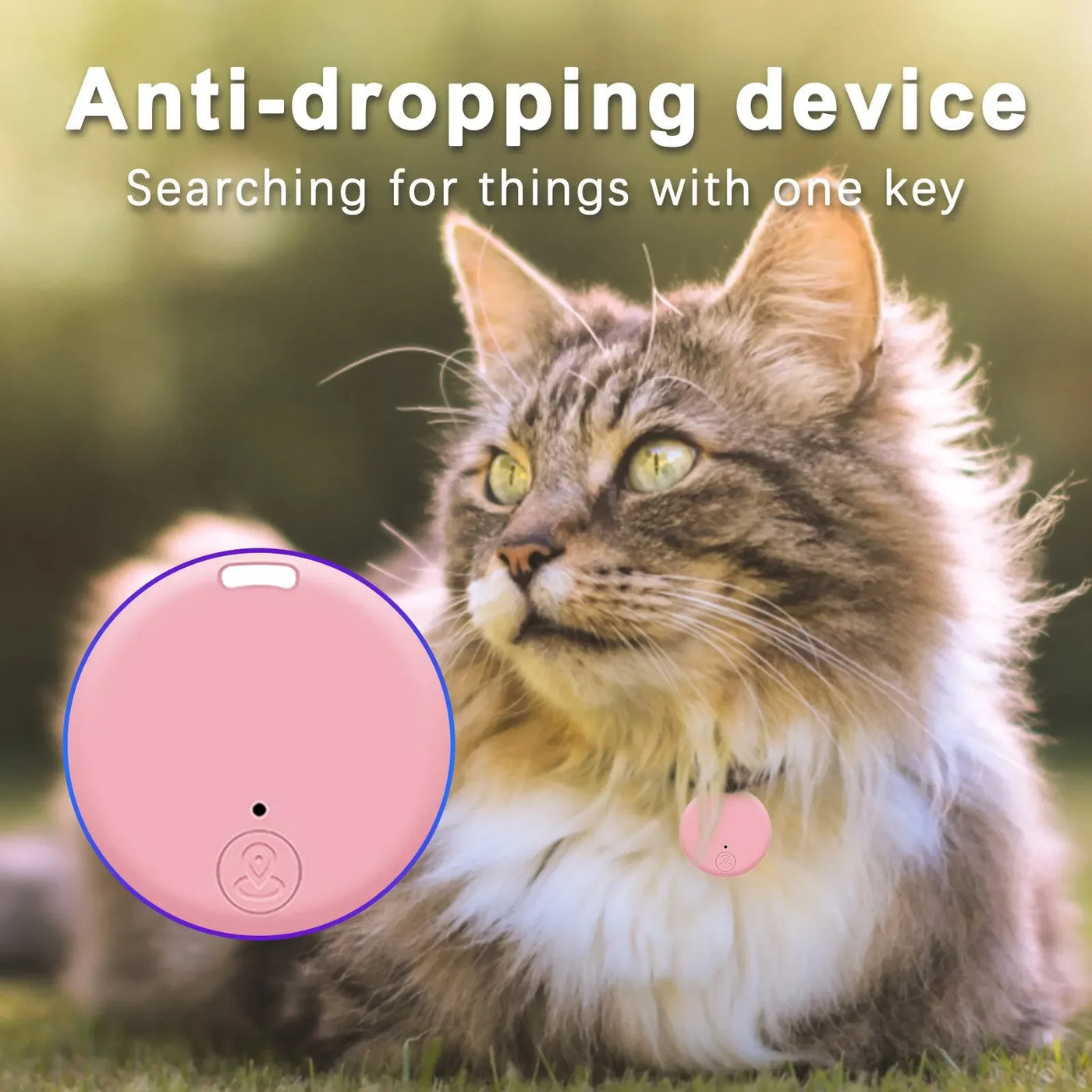 Mini GPS Tracker Device Anti-Lost Mobile Phone Smart Search Pet Kids Bag Key Smart Bluetooth Finder locator Anti-lost Equipment