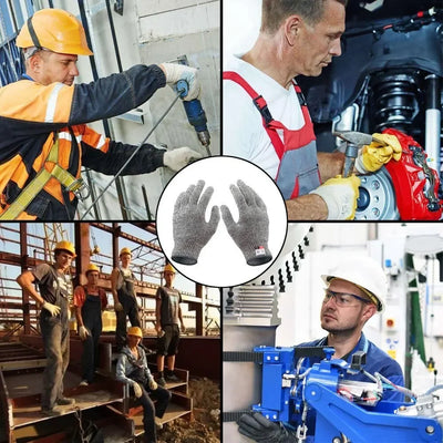 HPPE Level 5 Cut-Resistant Gloves – High-Strength Safety Protection for Industrial, Kitchen, Gardening, Glass Handling and more