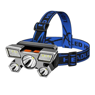 Powerful Rechargeable Head Flashlight for Fishing Led Headlamp