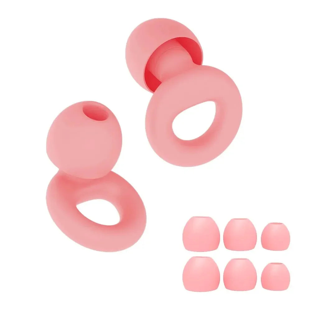 HUAK Concert Ear Plugs, High Fidelity Noise Cancelling Silicone Ear Plugs, Reusable Ear Plugs for Musicians, , Focus and Sleep