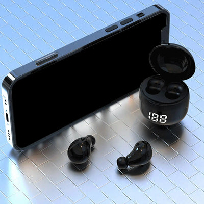 SK18 Mini Wireless Blue tooth Earphones Sleep Headset With Mic Noise