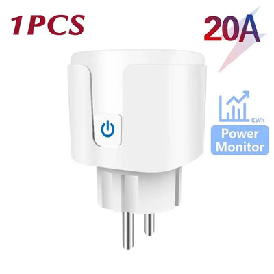 Tuya Smart Socket EU16A/20A Wifi Smart Plug