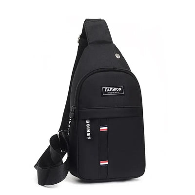 Chest Bag Men's One Shoulder Crossbody Bag Large Capacity Outdoor Sports And Leisure Fashion Small Shoulder Bag Large Capacit