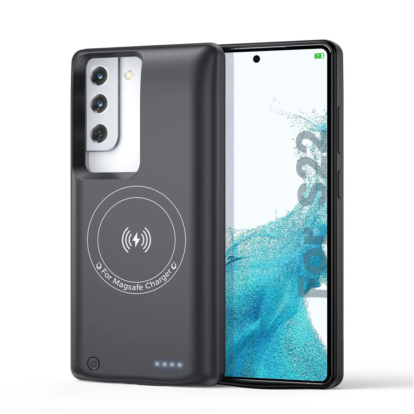 10000mAh Wireless Charging Battery Charger Case for Samsung