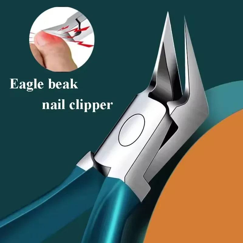 Toe Nail Clipper For Ingrown Or Thick Toenails Toenails Trimmer Professional Podiatrist Toenail Nipper With Stainless Steel Supe