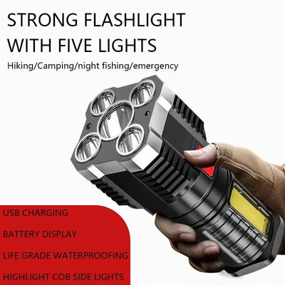 5LED High Power Led Flashlights