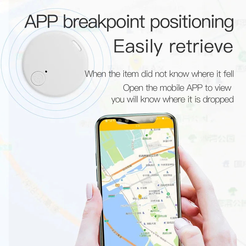 Mini GPS Tracker Device Anti-Lost Mobile Phone Smart Search Pet Kids Bag Key Smart Bluetooth Finder locator Anti-lost Equipment