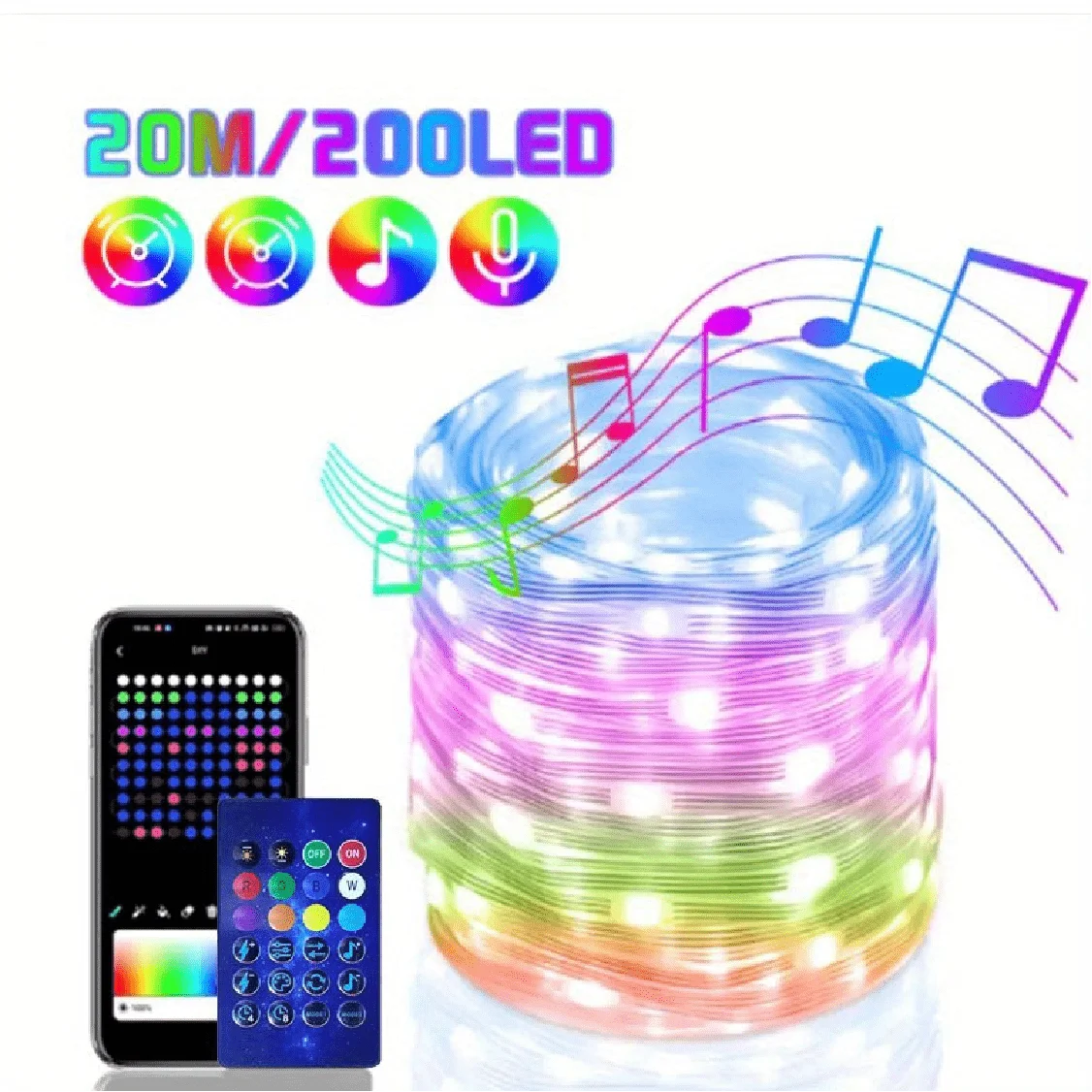 LED Fairy Light Phone App Remote Control