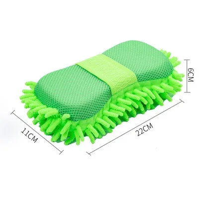 Superfiber Gloves Modeling Car Wash Sponge Clean Car Care Details Brush Clean Sponge Car Gloves Available On Both Side Auto Part