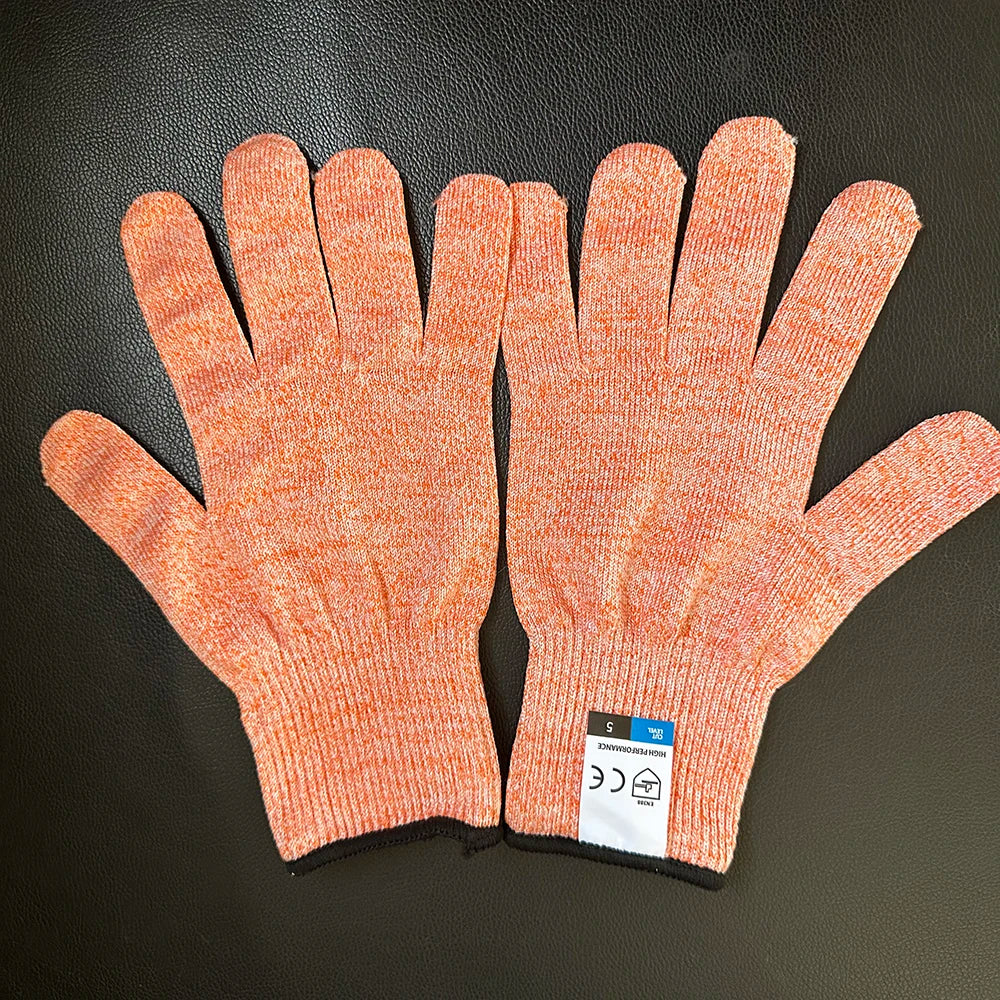 HPPE Level 5 Cut-Resistant Gloves – High-Strength Safety Protection for Industrial, Kitchen, Gardening, Glass Handling and more