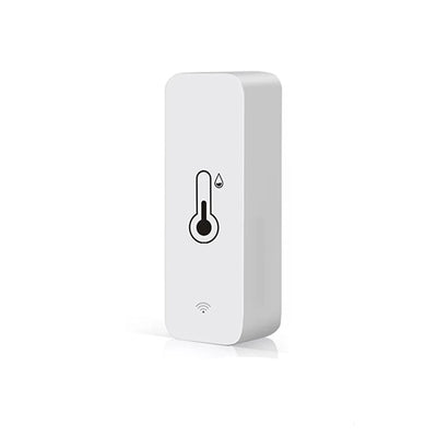 Tuya WiFi Temperature and Humidity Sensor Indoor Humidity Sensor Battery Powered APP Monitoring For Alexa Google Home Voice