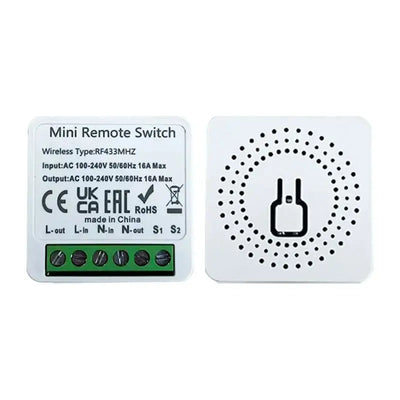 433Mhz RF Wireless Smart Switch Light