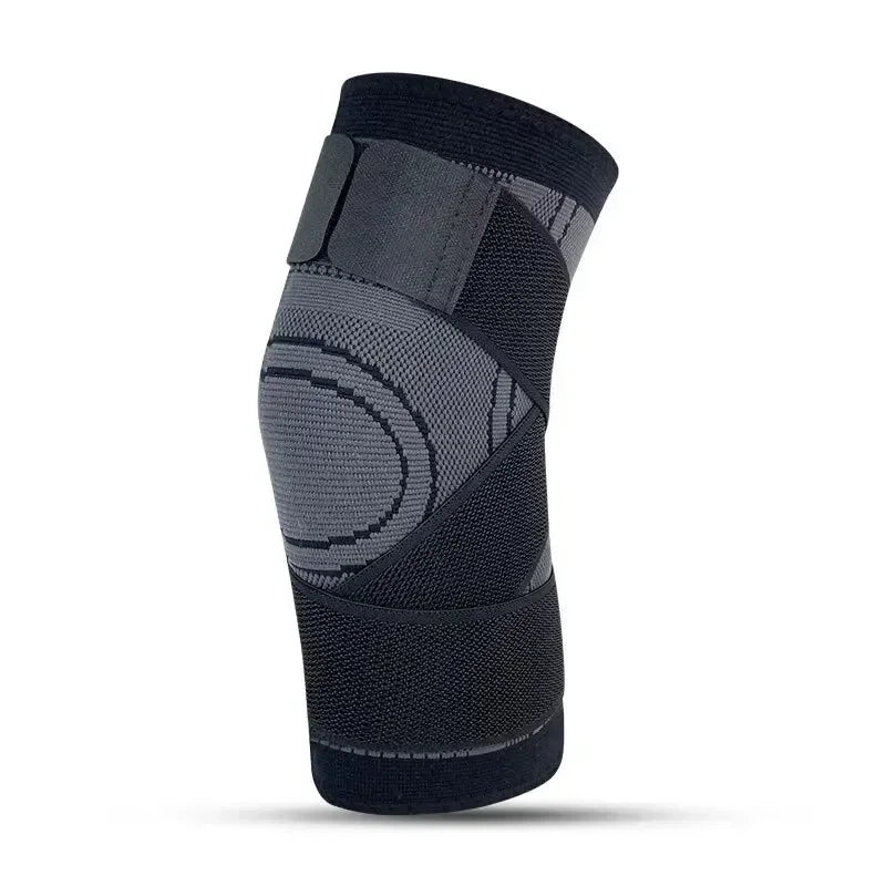 Knee Compressions Sleeve with Adjustable Straps for Running