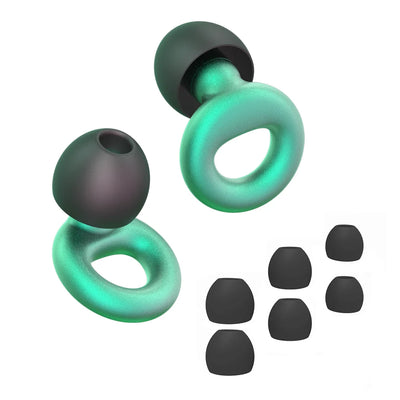 HUAK Concert Ear Plugs, High Fidelity Noise Cancelling Silicone Ear Plugs, Reusable Ear Plugs for Musicians, , Focus and Sleep