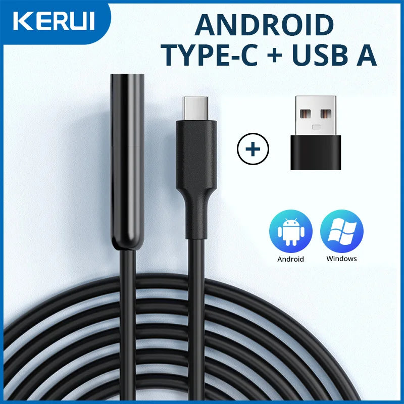 Android Type-C USB Endoscope Camera 7mm