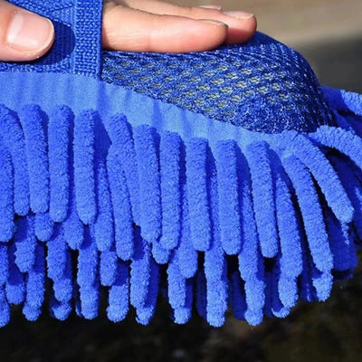 Superfiber Gloves Modeling Car Wash Sponge Clean Car Care Details Brush Clean Sponge Car Gloves Available On Both Side Auto Part