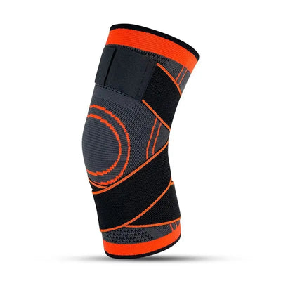Knee Compressions Sleeve with Adjustable Straps for Running