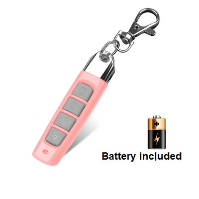 433MHZ Remote Control Auto 4 Channe ABCD Code Garage Gate Door Opener Keychain Duplicator Clone Cloning Code Car Key