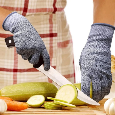 HPPE Level 5 Cut-Resistant Gloves – High-Strength Safety Protection for Industrial, Kitchen, Gardening, Glass Handling and more