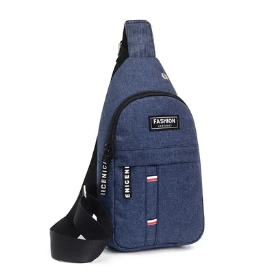 Chest Bag Men's One Shoulder Crossbody Bag Large Capacity Outdoor Sports And Leisure Fashion Small Shoulder Bag Large Capacit