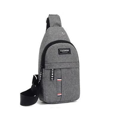 Chest Bag Men's One Shoulder Crossbody Bag Large Capacity Outdoor Sports And Leisure Fashion Small Shoulder Bag Large Capacit
