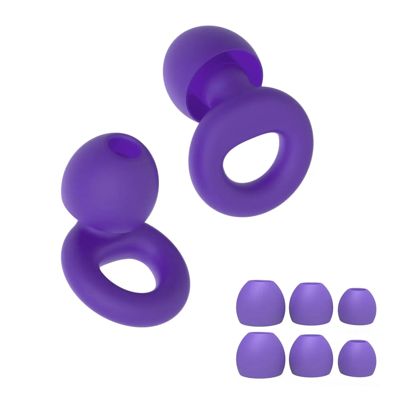HUAK Concert Ear Plugs, High Fidelity Noise Cancelling Silicone Ear Plugs, Reusable Ear Plugs for Musicians, , Focus and Sleep